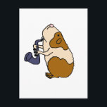 XX - Guinea Schweinefleisch Saxophon Postkarte<br><div class="desc">Unglaublich witzig braune und weiße Guinea Schwein spielen das Saxophon Cartoon Design ist einzigartig und macht Spaß und eine tolle Geschenkidee. Er ist voller Persönlichkeit. Kann auch benutzerdefinierten Text bei der Bestellung hinzufügen. Stellen Sie sicher, dass Sie alle verschiedenen Designs unter http://www.zazzle.com/inspirationrocks* und http://www.zazzle.com/petspower* und http://www.zazzle.com/tickleyourfunnybone* Karo erhalten.</div>