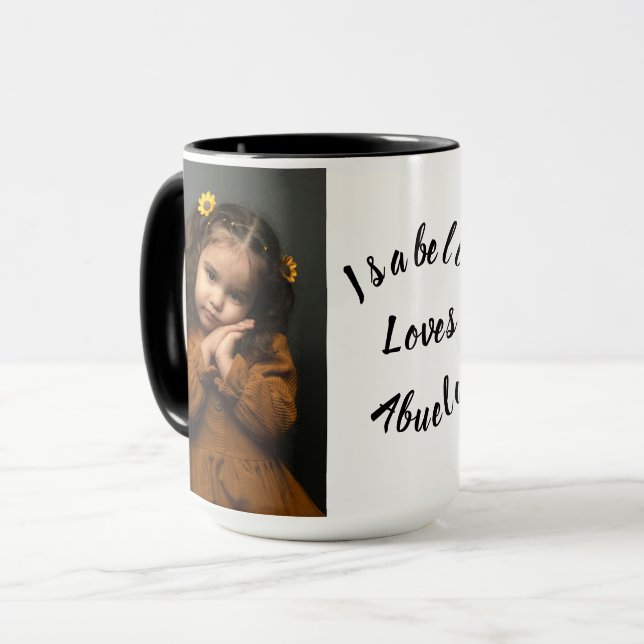 XX Loves Abuela Mug Tasse (Vorderseite Links)