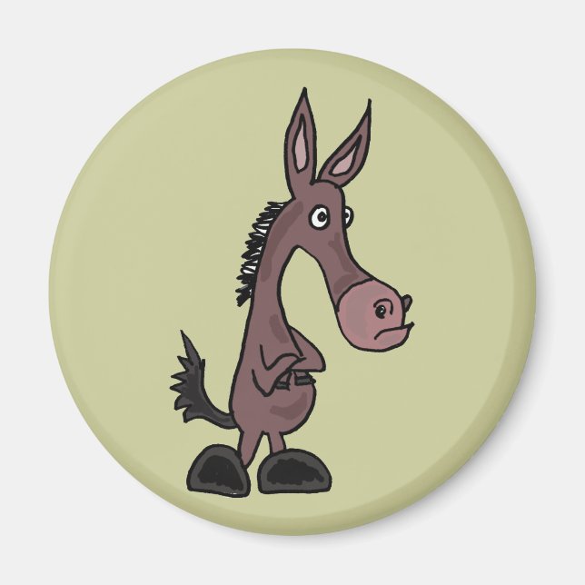 XX- Stubborn-Cartoon oder Donky Magnet (Vorne)