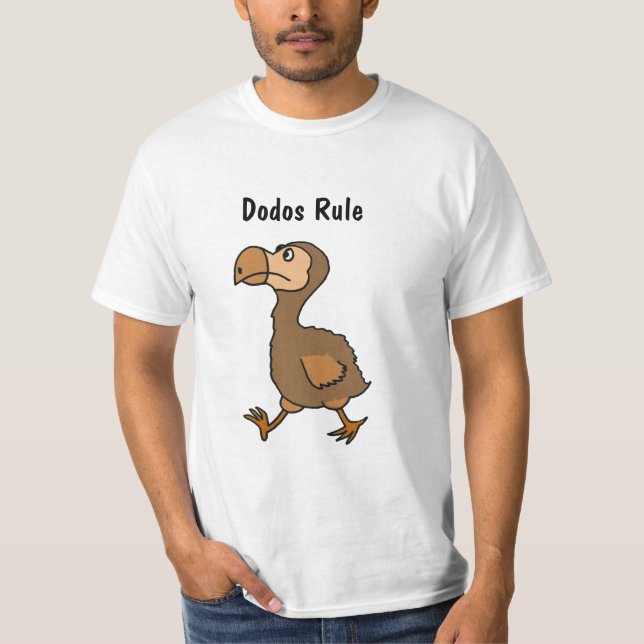 XX unglaublich witzig Dodo-Vogel-Entwurf T-Shirt (Vorderseite)