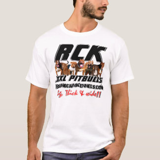XXL ROTES T-SHIRT NASEN-PITBULL - RCK PITBULLS