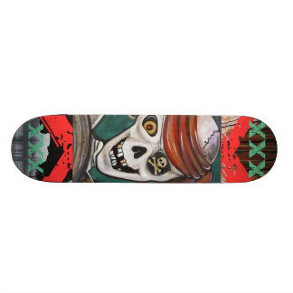 XXX Skelett-Piraten-Skateboard Skateboard