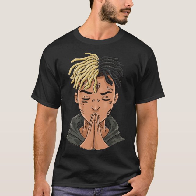 XXXTentation draw cartoon RIP legend Rap Premium g T-Shirt (Vorderseite)