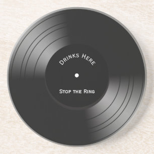 xxxxxxx Vinyl Record Getränkeuntersetzer