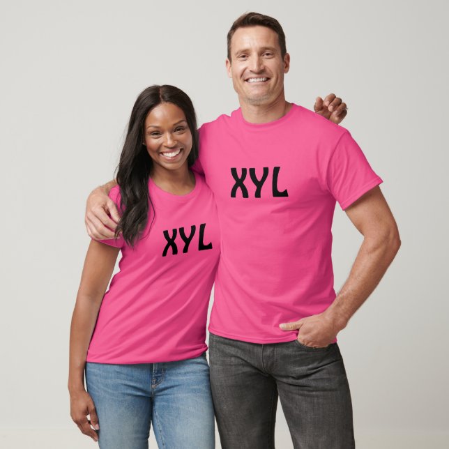 XYL ou YL, radio pour jambon pour femmes TShirt (Unisexe)