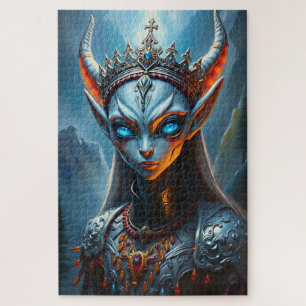 Xylanthia das Gehörnte Orakel - Dark Fantasy Elf
