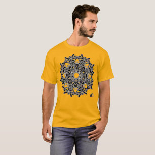 Xylografisches Okta-Glyphen-T-Shirt T-Shirt