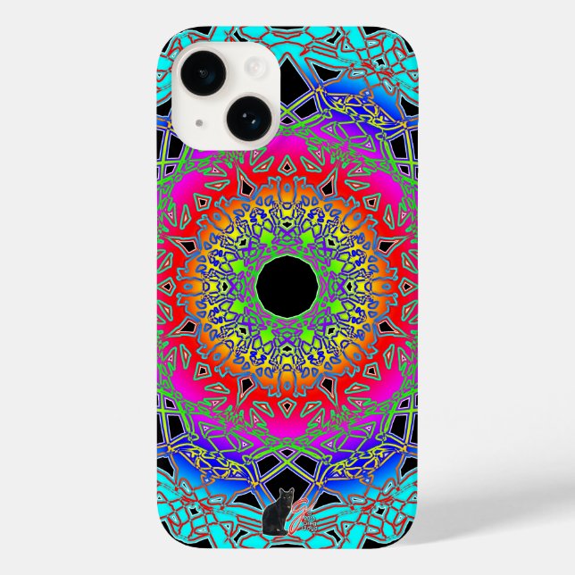 Xylographic Spectra Glyph Case-Mate iPhone Case (Rückseite)