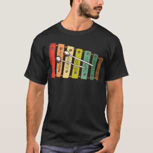 Xylophon Bunt Für Musiklehrer Xylophon T-Shirt