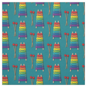 Xylophon Music Rainbow Kids Niedlich Stoff