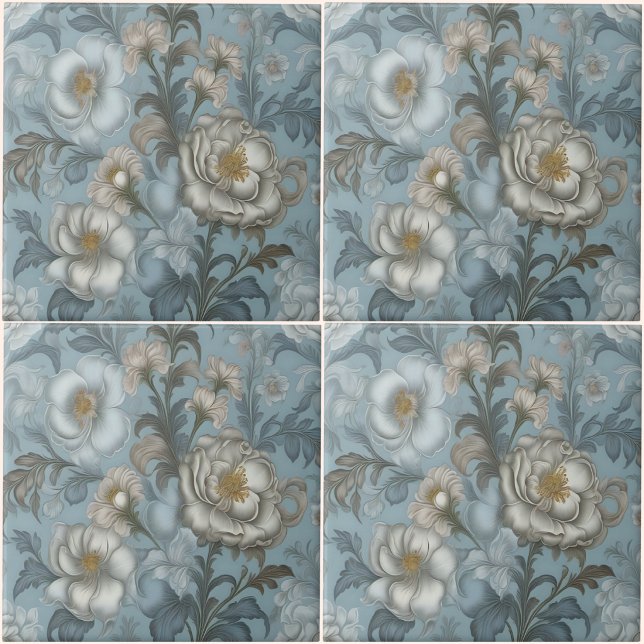 Xylophon-Paradies Keramikfliese (Xylophone Paradise Ceramic Tile
(Four by Four)
)