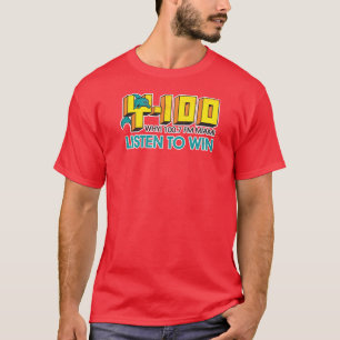 Y100 FM Miami Hör zu gewinnen T-Shirt