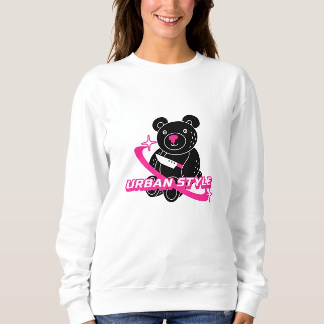 y2k Bimbocore-Outfits Sweatshirt (Vorderseite)