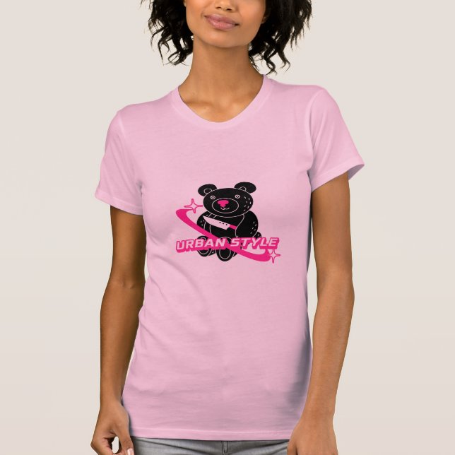 y2k Bimbocore-Outfits T-Shirt (Vorderseite)