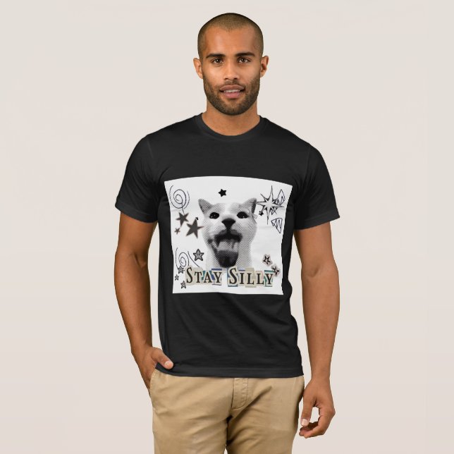 Y2k bleib albern T-Shirt (Vorne ganz)