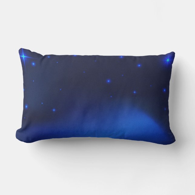 Y2K Dreamy Astral Sky Lendenkissen (Vorderseite)