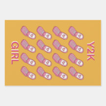 Y2K Drehend Telefone Herzmuster