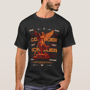 Y2K Engel - Fette urbane Graffiti-Ästhetik T-Shirt