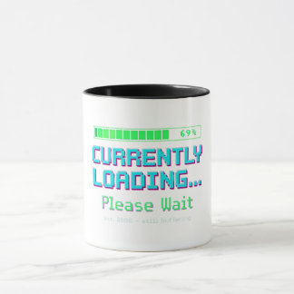 Y2K Ladebalken Tasse | Lustige sarkastische Kaffee