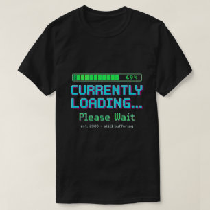 Y2K Retro-Ladebildschirm Lustiges Shirt Gen Z Hu