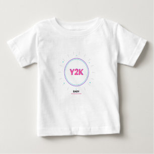 Y2K Retro-Nostalgie-Chrome-T-Shirt Baby T-shirt