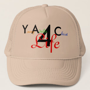 Y, 4, A, C, oung, dults, hrist, Leben Truckerkappe