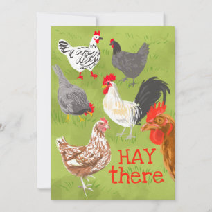 Y a-t-il juste du poulet avec votre carte de voeux