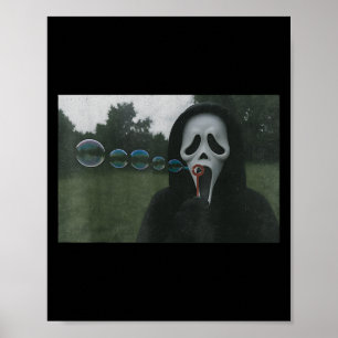 Y Face Blows Funny Horror Halloween Meme Poster