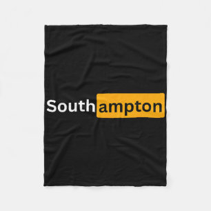 Y Fußballgeschenke - Southampton  Fleecedecke