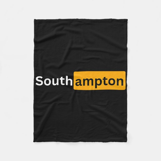 Y Fußballgeschenke - Southampton  Fleecedecke (Vorderseite)