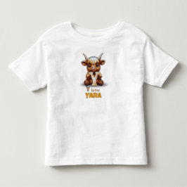 Y is for Yak – Custom Name Toddler T-shirt