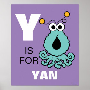 Y ist für Yip-Yips   Fügen Sie Ihren Namen hinzu Poster