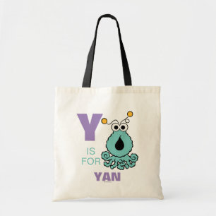 Y ist für Yip-Yips Fügen Sie Ihren Namen hinzu Tragetasche