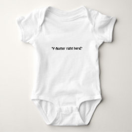 Y-Notter Babyausgabe Baby Strampler