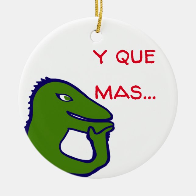 y que mas keramik ornament (Vorne)