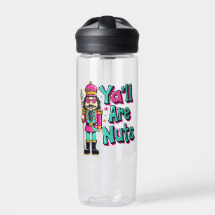 Y sind alle Nüsse Funny Nutcracker Weihnachten Trinkflasche