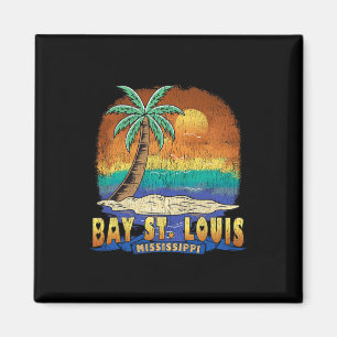 Y St. Louis Mississippi Vintage abgenutzt Souvenir Magnet