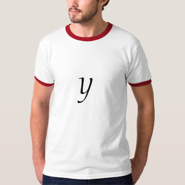 y T-Shirt (Vorderseite)
