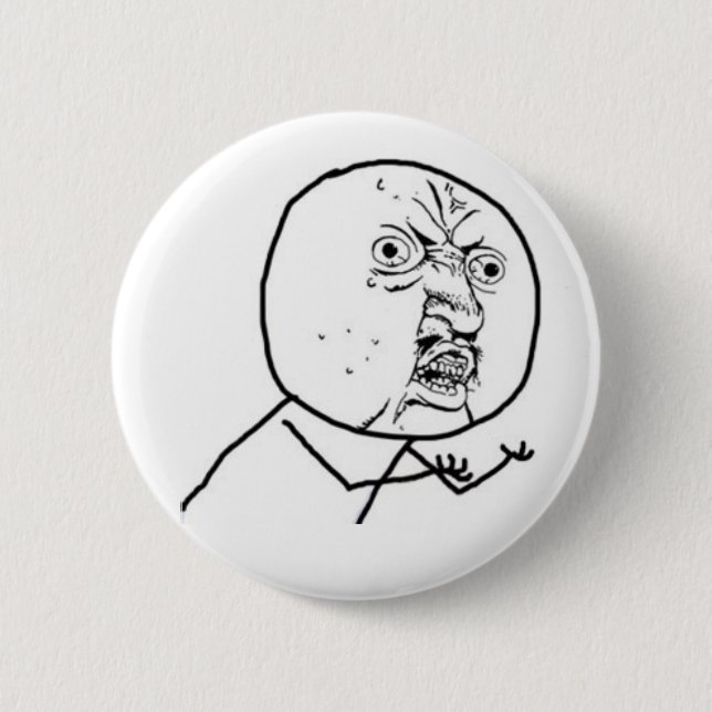 y u kein Typ Button (Vorderseite)