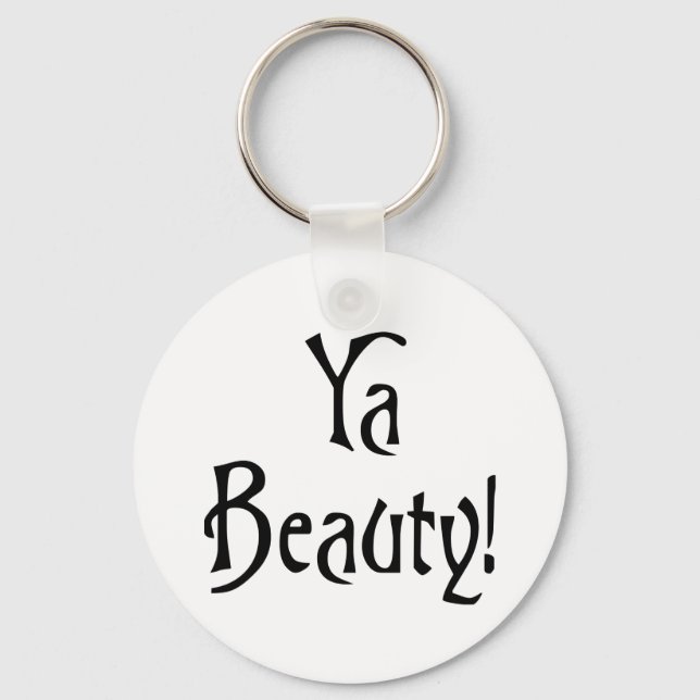 Ya Bampot lustig Scottish Banter Patter Slang Schlüsselanhänger (Vorderseite)