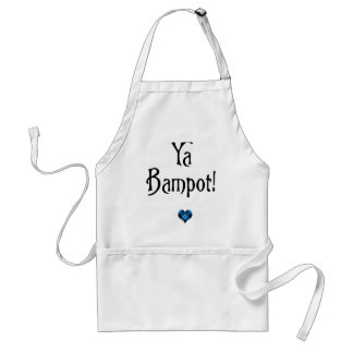Ya Bampot lustig Scottish Banter Patter Slang Schürze