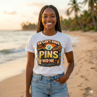 Ya Can’t Have Pins Wid Me – Karibische Dominostein Tri-Blend Shirt
