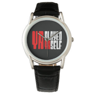 Ya Played Yaself Armbanduhr