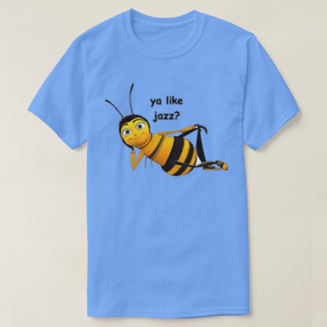 Ya wie Jazz Bee T-Shirt (Design vorne)