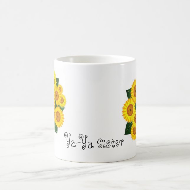 Ya-Ya Sonnenblume Kaffeetasse (Mittel)