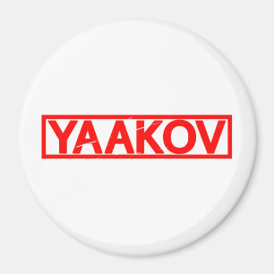 Yaakov Briefmarke Magnet