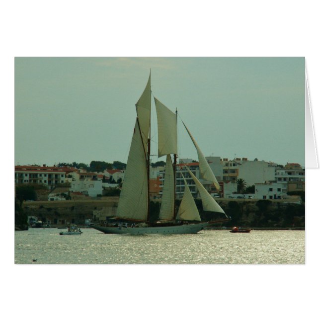 Yacht classique (Devant horizontal)
