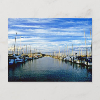 Yacht Club, Hafen Auckland, North Island Postkarte