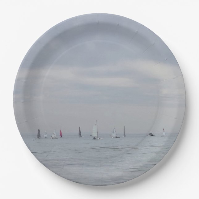 Yacht club pappteller (Vorderseite)
