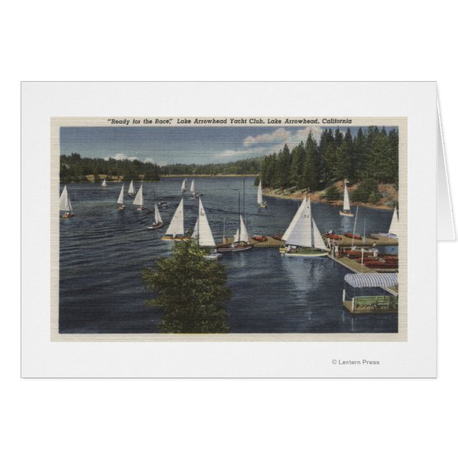 Yacht Club, Sailboat Race (Vorderseite (Horizontal))